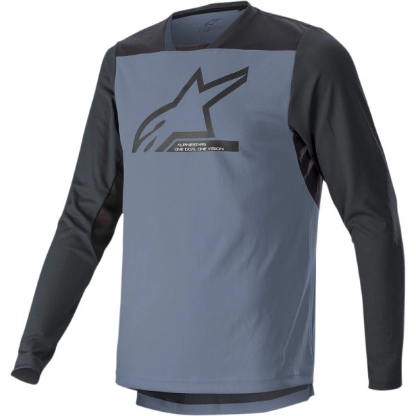 Alpinestars Md Black/Green Drop 6.0 V2 Long Sleeve Jerseys