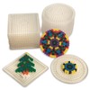 Fuse Bead Pegboard, Round & Square (Pack of 24)