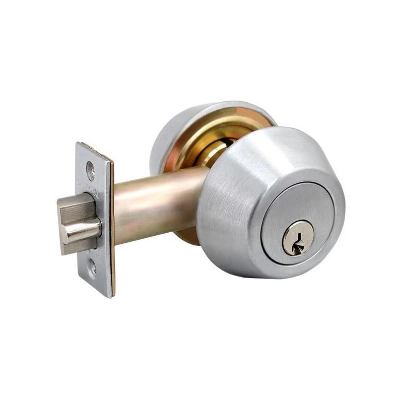 Cal Royal GL220 Gate Latch - Polished Brass, Single Cylinder