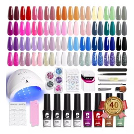 Btizcolors Esmalte De Uñas De Gel Uv Y Capa Base Superior