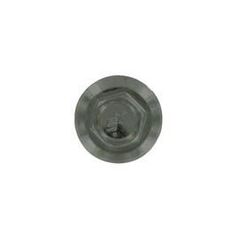 Fasteners Plus ST Fastening Maxx SteelBinder Metal to Metal #14 X 7/8" Burnished Slate Stitch Screws with EPDM Rubber Washer, 250-Count - Designed for Roofing and Siding Panels