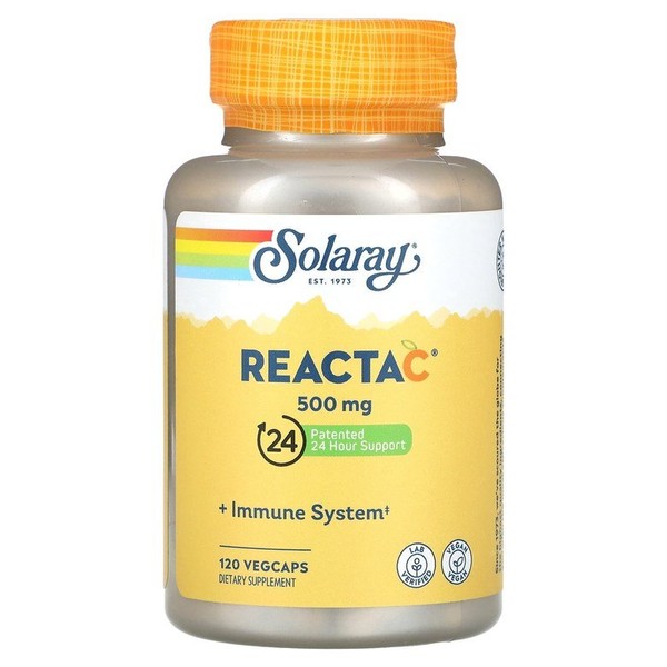 120 Reacta-C 500mg vegetable capsules / Reacta-C 500mg 베지캡슐 120정