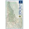 Idaho State Physical Map - 16.5 x 26.9 Inches -