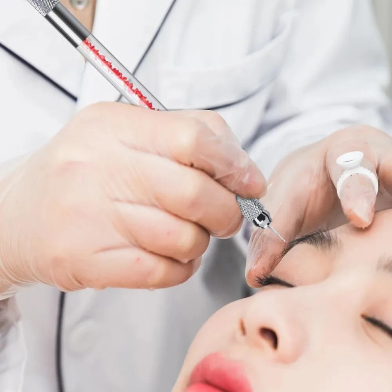 Lápiz Inductor Para Agujas Microblading Cejas Tatuajes Al Azar