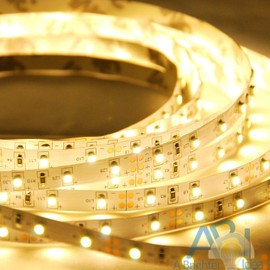 ABI Warm White Flexible LED Strip Light, 300 LEDs, 5 Meters / 16.4 FT Spool, 12VDC (Adapter Not Included)