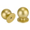 goldenwarm 10 Pack Gold Cabinet Knobs Kitchen Drawer Knobs -