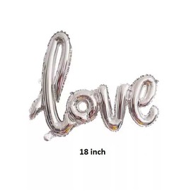 Love Balloons Inflatable For Valentines Anniversary Wedding Engagement Proposal Love Celebration Party Decorations Foil and Latex Confetti Balloons