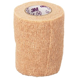 3M Health Care 2083 Coban LF Latex Free Self-Adherent Wrap with Hand Tear, 3" x 5 yd.