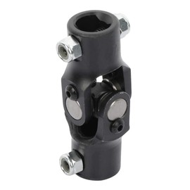 OCPTY Black Universal Steering Shaft U-Joint Coupler 3/4"DD Triangle Single 96mm U Joint Shaft