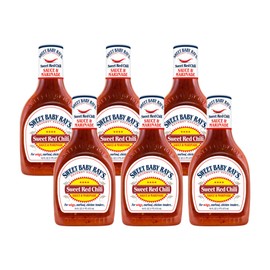 Sweet Baby Ray's, Wing Sauce & Glaze, Sweet Red Chili, 16oz Bottle (Pack of 6)