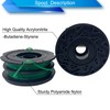 GH1000 Replacement Spool DF-080 String Trimmer Line for Black and