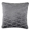 Curtina Kendal-Jacquard Cushion Cover, Polyester, Charcoal, 43x43cm