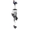 VP Home Rhythmic Roosters Outdoor Garden Decor Wind Chime