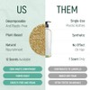Barra de champú sólido y jabón para el cabello con