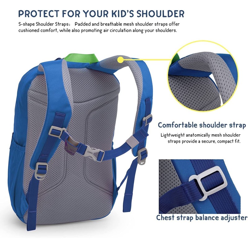 Mountaintop Unisex Children's Rucksack Backpack, School Bag, 15L-Purple, 15L