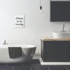 Stupell Industries Alexa Do The Laundry Funny Bathroom Grey Word,