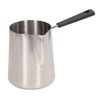 Coffee Milk Frothing Pitcher Cup 304 Stainless Steel Long Handle