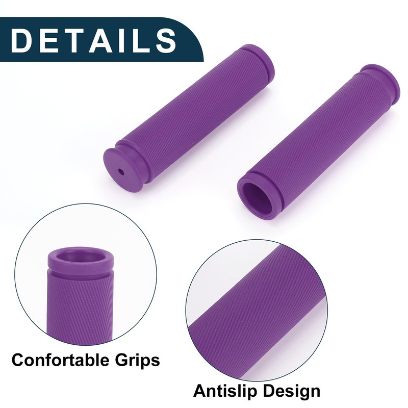 TUCKBOLD Bike Handlebar Grips Covers 125mm Long Soft | Bicycle