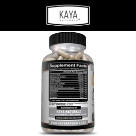 Kaya Naturals Platinum - Nature Made Bioperine, Glucosamine, Turmeric with Boswellia, Healthy Antioxidant Properties, Turmeric Curcumin 1334mg - 60 Capsules