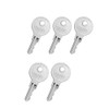 5 Pcs RV Keys CH751 Key,Universal CH751 Replacement Keys,Tool Boxes,Spare