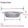 Yizhet Pack of 2 Sink Strainer, Drain Strainer, Kitchen Shower