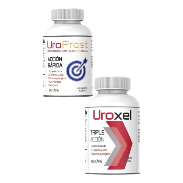 Uroxel Uroprost Apoyo Prstata Suplemento Accion Rpida - Producto Original