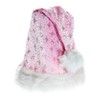 Ciffre Set of 5 Christmas Hats Santa Hat Pink Plush