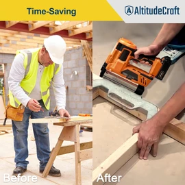 AltitudeCraft Framing Tools - 16″ Framing Stud Layout Tool, Stud Framing Jig for 16 Inch On-Center Precision Wall Stud Framing Measurement (1-Piece)