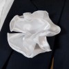 Vavra's NEW - Men's 2-in-1 Pouf Round Pocket Square Hankie