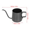 250ml Stainless Steel Hanging Ear Coffee Pot Gooseneck Spout Tea
