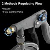 Undercoating Spray Gun with 1000ml Suction Feed Cup,Straight & 360°