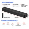 Westinghouse Sound Bar for Smart TV, 2.0 Compact Soundbar with