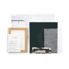 Olympus Thred 7540 Embroidery Kit "Macabareth Four Seasons Frame Winter" Height 4.5 x Width 6.5 inches (11.6 cm) x Width 6.5 inches (16.6 cm)