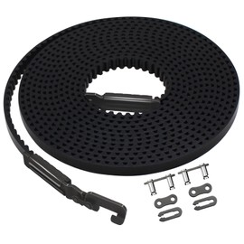 Upgraded 41a5434-13A Belt for 8' Chamberlain Garage Door Opener Compatible with Chamberlain Senters Whisper Lifemaster Garage Door Openers Replace 257 Inches 41A5434-13 041A5434-13 Belt 5-Year QA