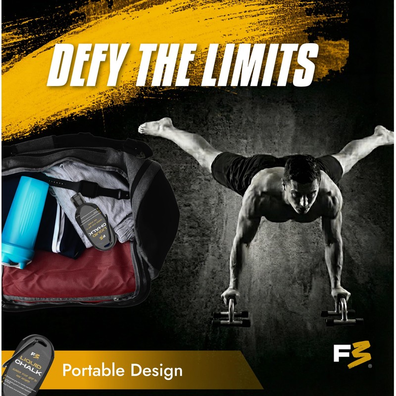 F3RALS LIQUID MAGNESIUM | Liquid Chalk for Climbing Grip, Boulder,