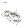 POFET Heavy Duty American Cargo Hook Hoist Hook 0.2T-304 Stainless
