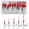 Assist Hooks, 5 Sizes, Set of 80, Tinsel Equipment, Daiso
