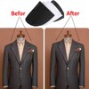 3 Pairs Shoulder Pads for Women Clothes,No-Sewing Required Anti-Slip Detachable