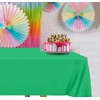 DecorRack 2 Rectangular Tablecloth -BPA- Free Plastic, 54 x 108