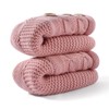 LEMZONE Women's Winter Slipper Socks Warm Cozy Fuzzy Fleece-lined Cabin