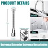 Hshenjhu Tap Attachment, 720° Swivel Tap Extension, Flexible Tap Attachment