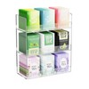 Laumffon Acrylic Tea Bag Organizer, 3 Layers Tea Bag Holder