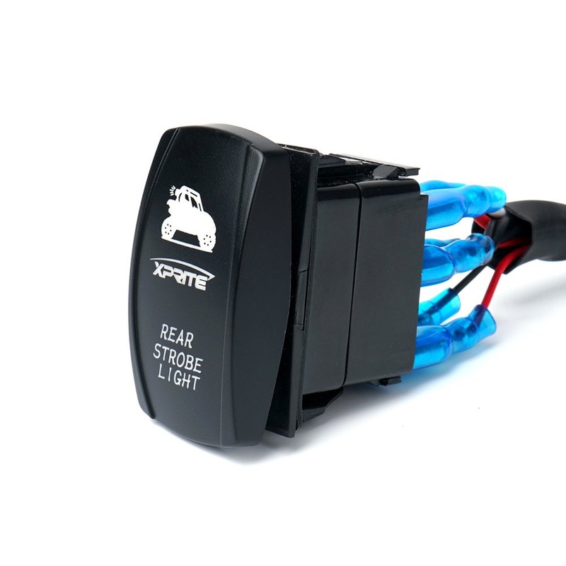 Xprite Wiring Harness with 2 Switches For Rear LED Strobe