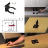 Kitchen Plinth Leg Clips & Brackets Kick Board Plastic FITS