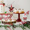 Gehydy Set of 3 Christmas Gnomes Snowman Reindeer Decorations Mini