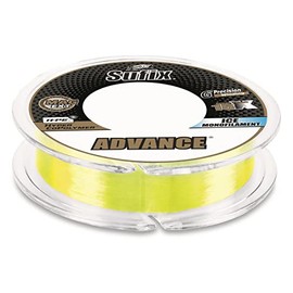 Advance Ice Monofilament 3 lb Neon Lime