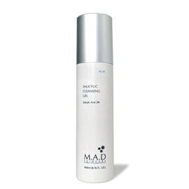 M.A.D. SkinCare. Salicylic Cleansing Gel, limpiador para piel con tendencia al acné. 200 ml