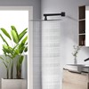 HarJue Shower Arm, Rain Shower Head Extension Extender, With Flange