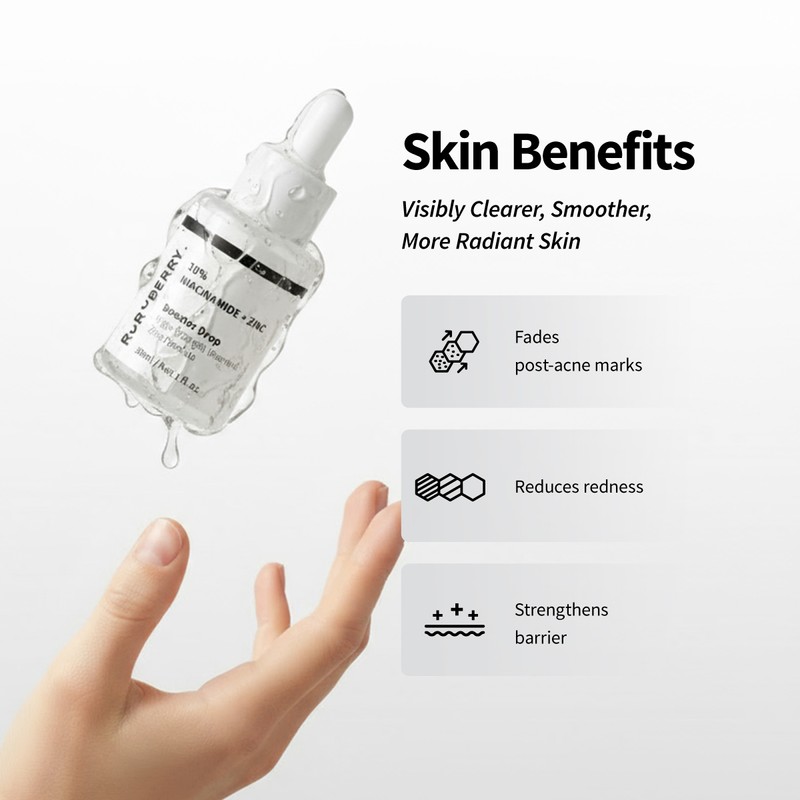 Ruruberry 10% Niacinamide + Zinc Serum 30ml