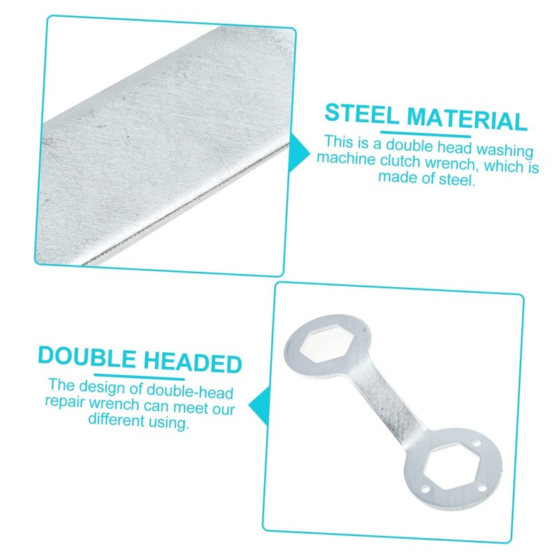 Tofficu High-strength Washing Machine Hand Wrench 36/38mm Spanner Nut Removal